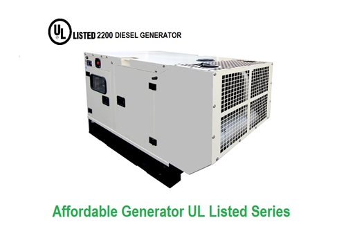 AGPUL20 KW UL2200 Listed Diesel Standby Generator - Perfect for Residential and applications. UL142 Base Fuel Tank Option.
